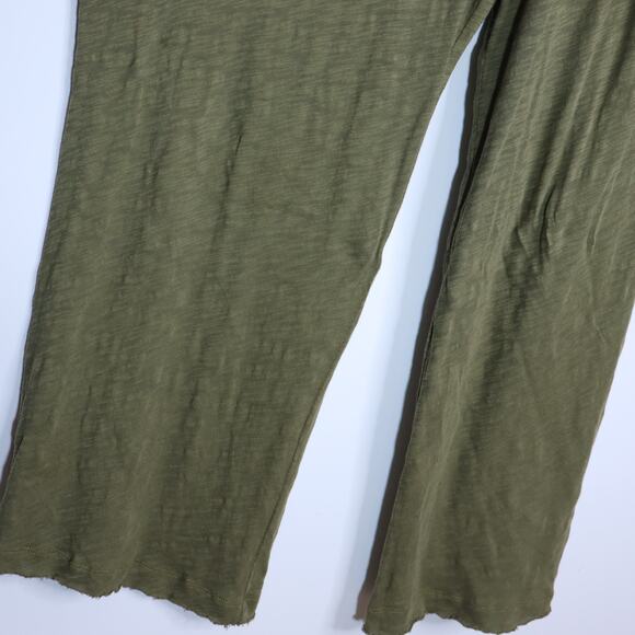 ATM Anthony Thomas Melillo Slub Cotton Jersey Jumpsuit Army Green Women's M - Picture 6 of 13